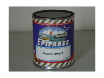 Epifanes Matlak zwart 750ml.